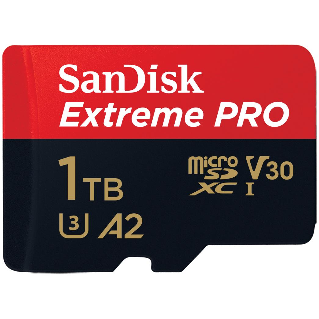 sandisk extreme pro microsdxc 1tb 200mb/s memory card [2022]
