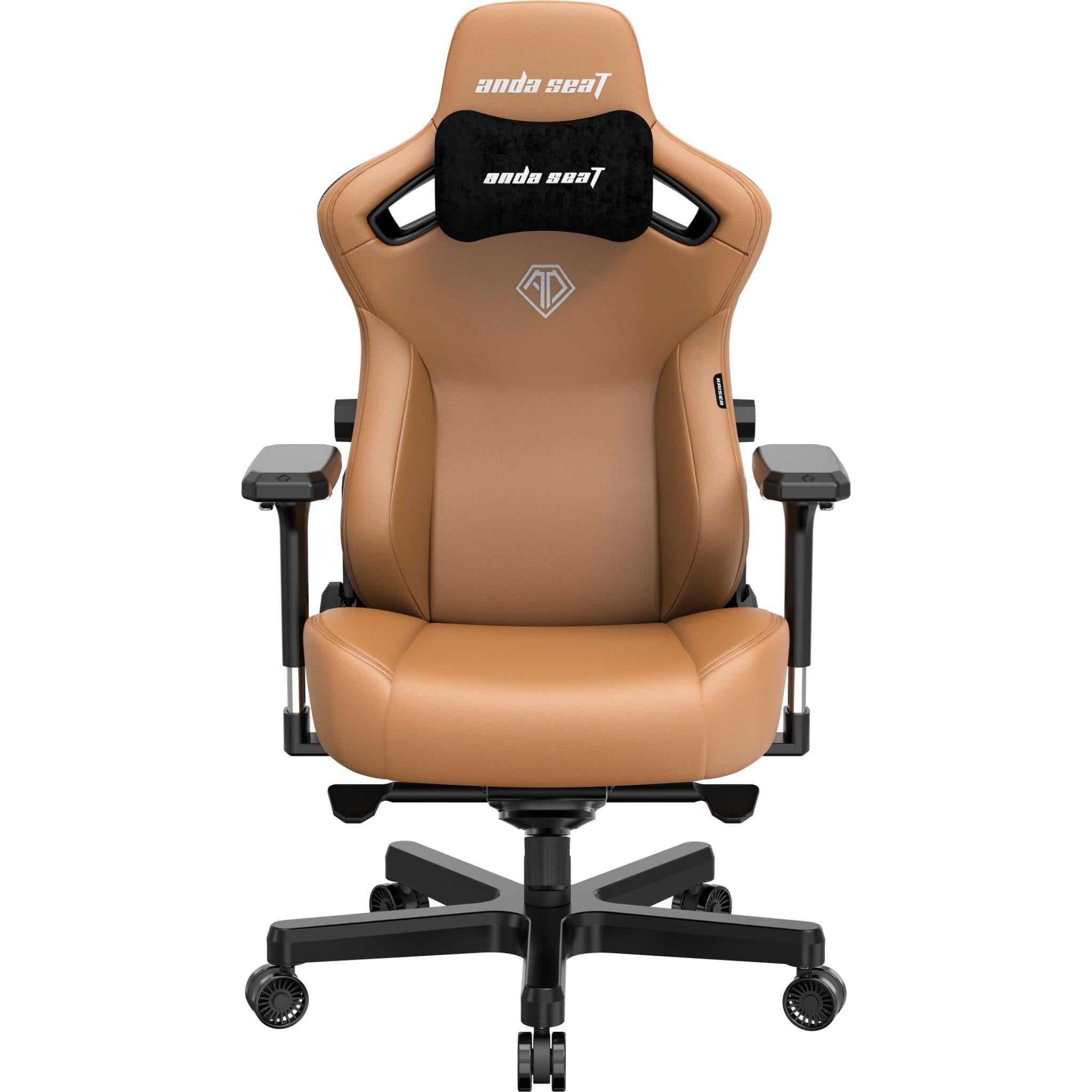 anda seat kaiser 3 series premium gaming chair brown (large)