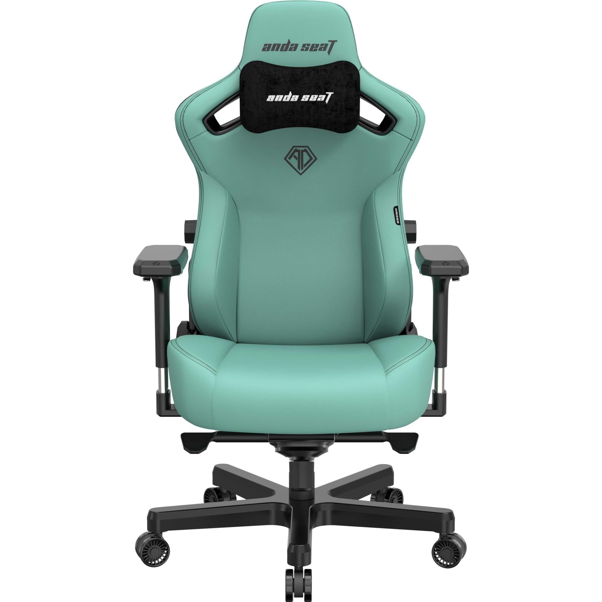 anda seat kaiser 3 series premium gaming chair green (xl)