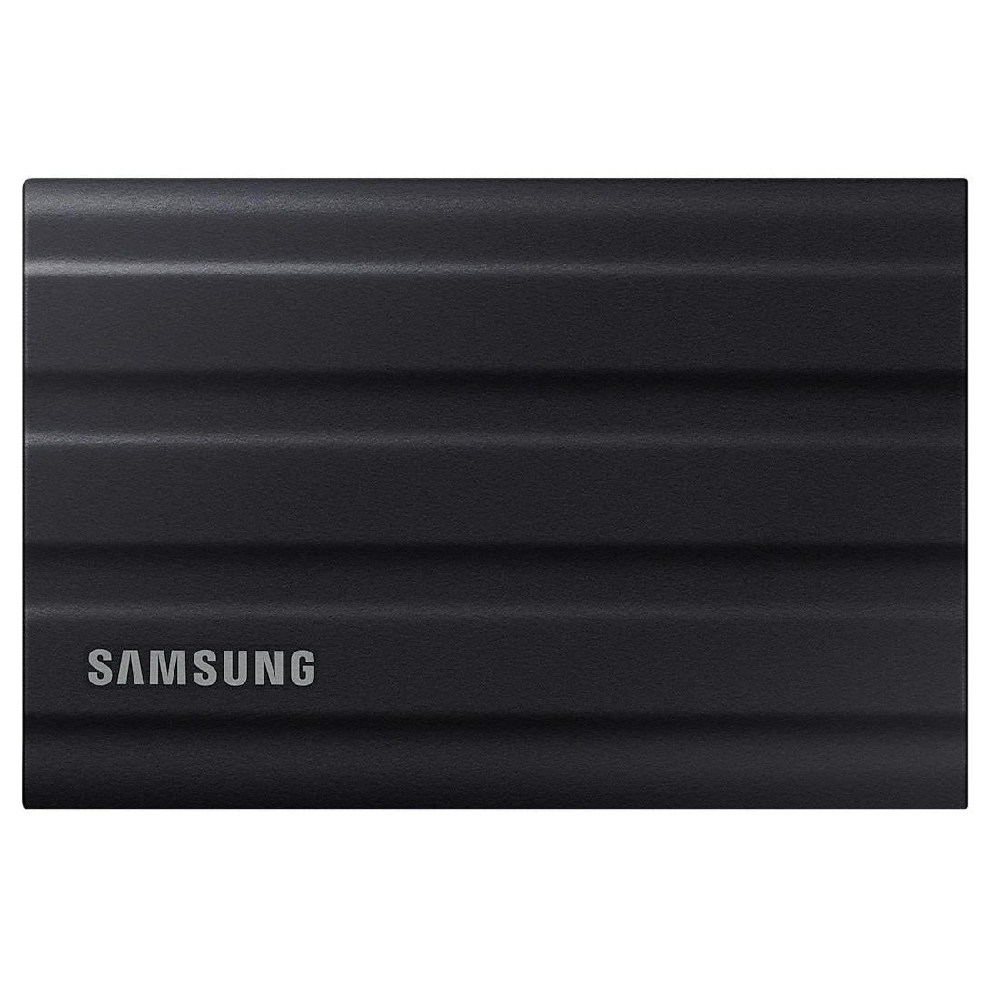 samsung portable ssd t7 shield 2tb (black)