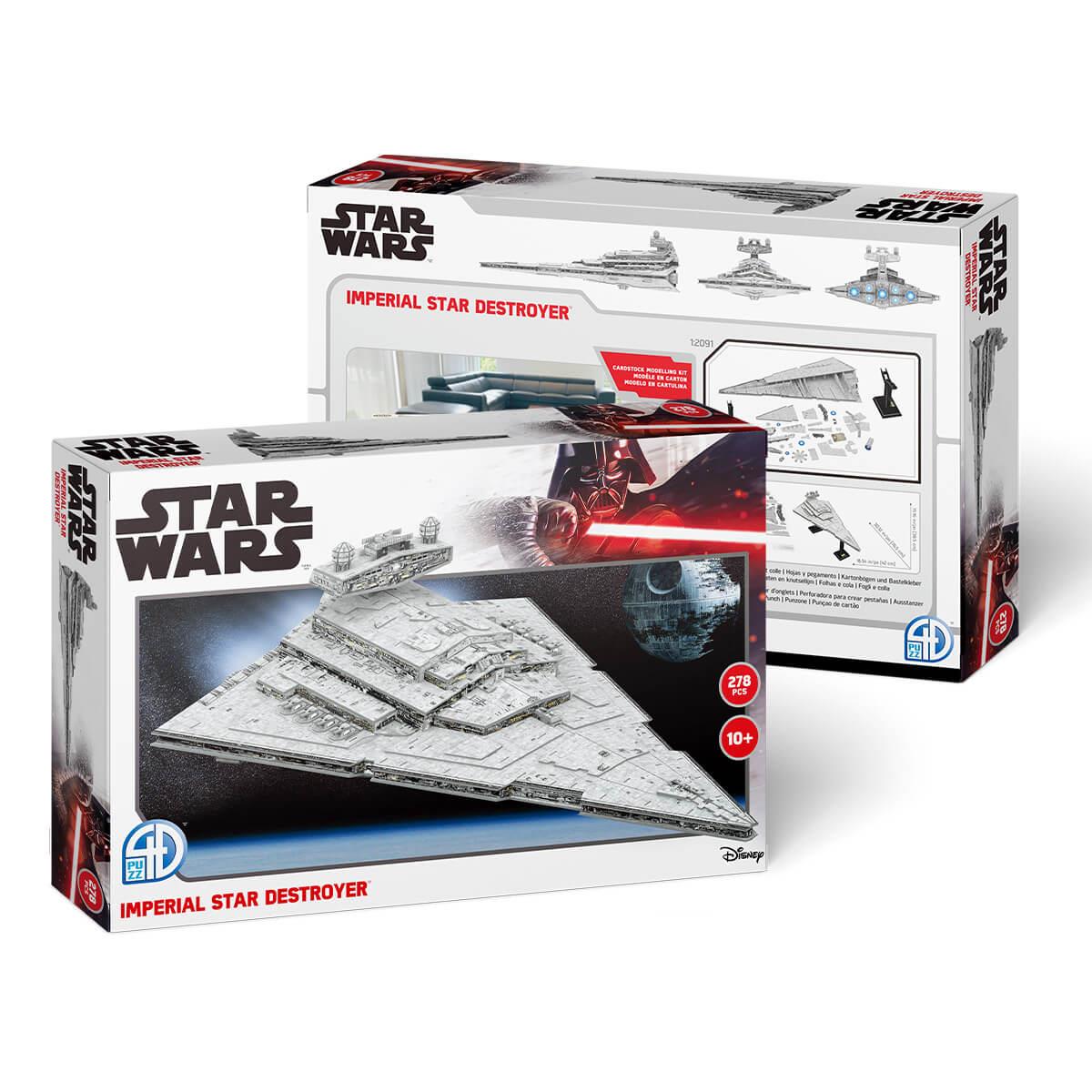 star wars - imperial star destroyer 3d paper model kit