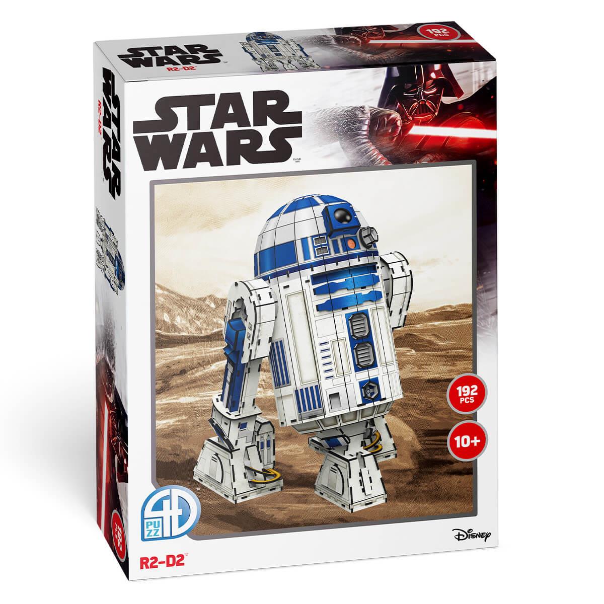 star wars - r2d2 192pc 3d paper model kit