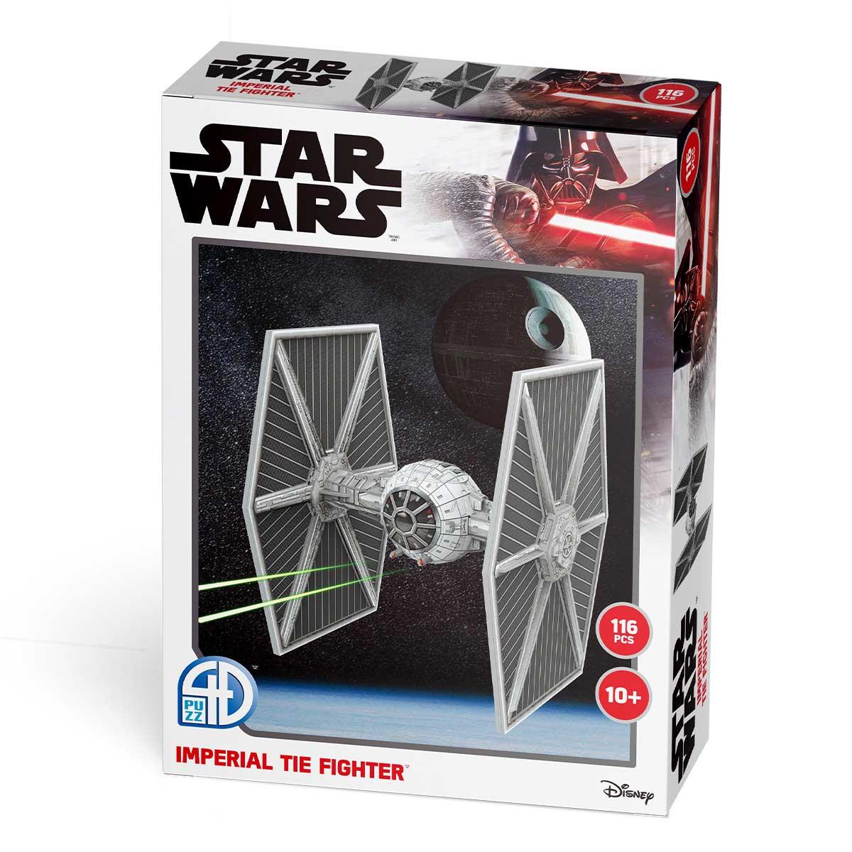 star wars - tie fighter tie/ln 116pc 3d paper model kit