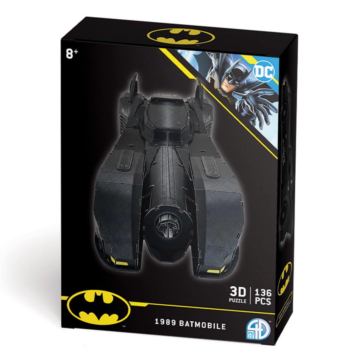 batman - batmobile 1989 136pc 3d paper model kit