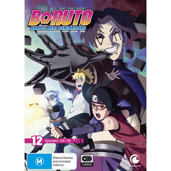 Anime DVD Boruto: Naruto Next Generations Volume 1 - 160 English