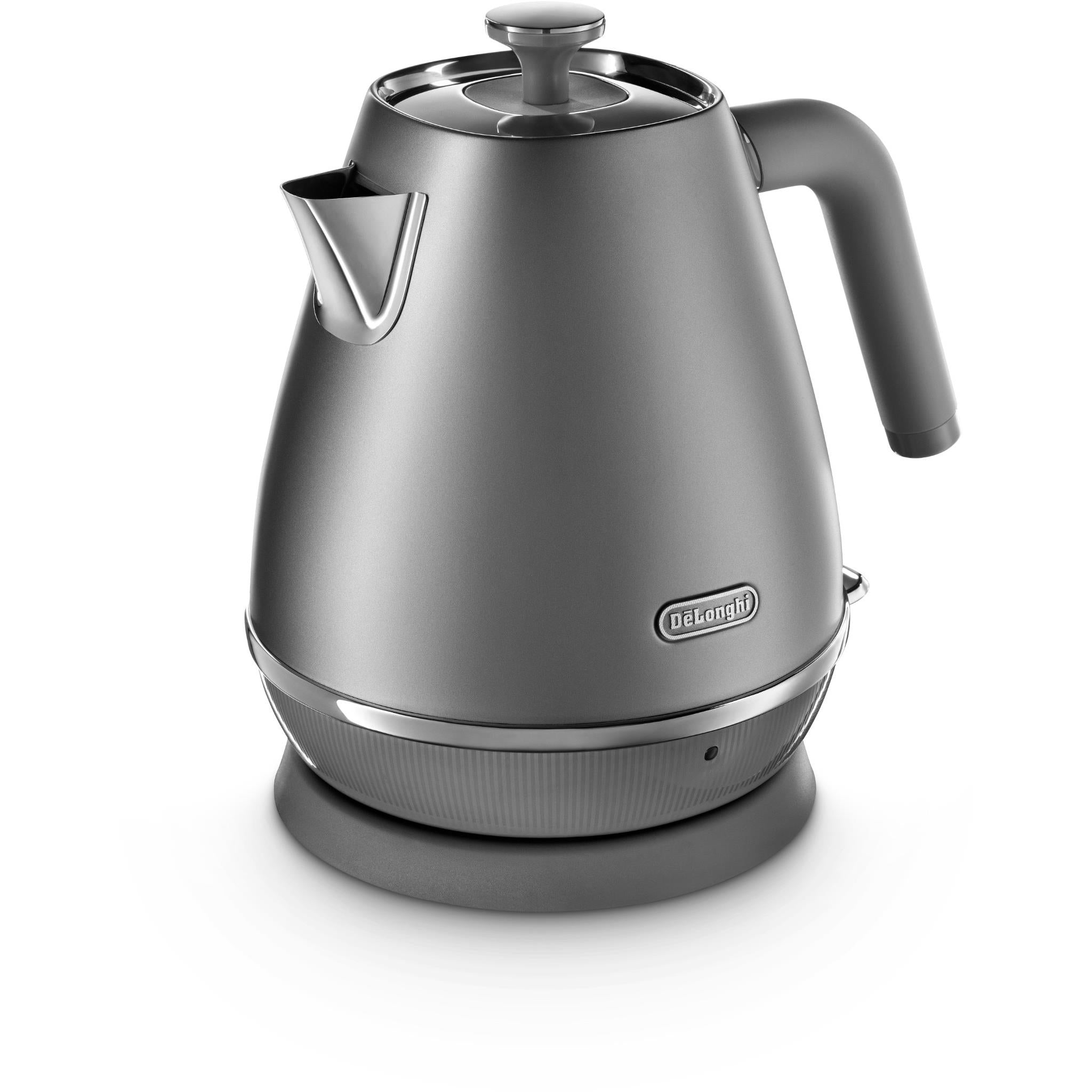 de'longhi distinta perla kettle (silver)