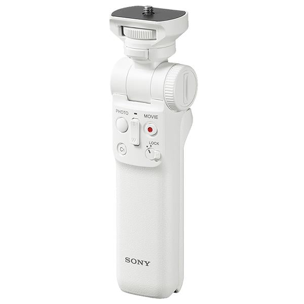 sony shooting grip with wireless remote commander (white)