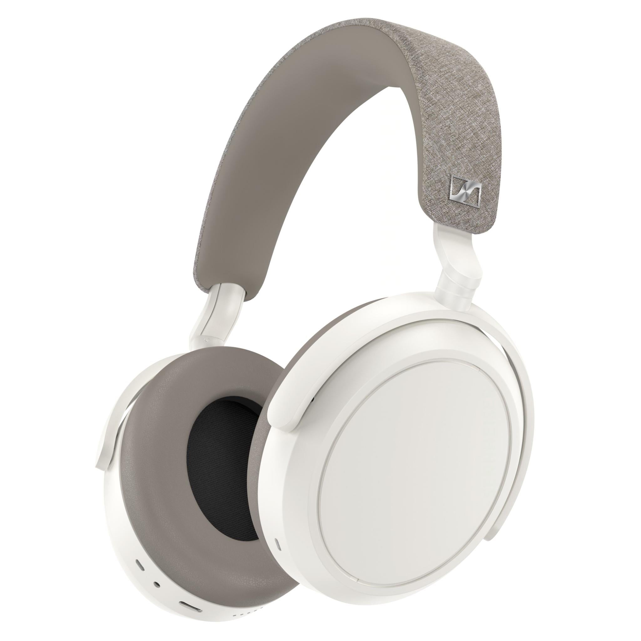 sennheiser momentum wireless 4 (white) over-ear noise cancelling headphones