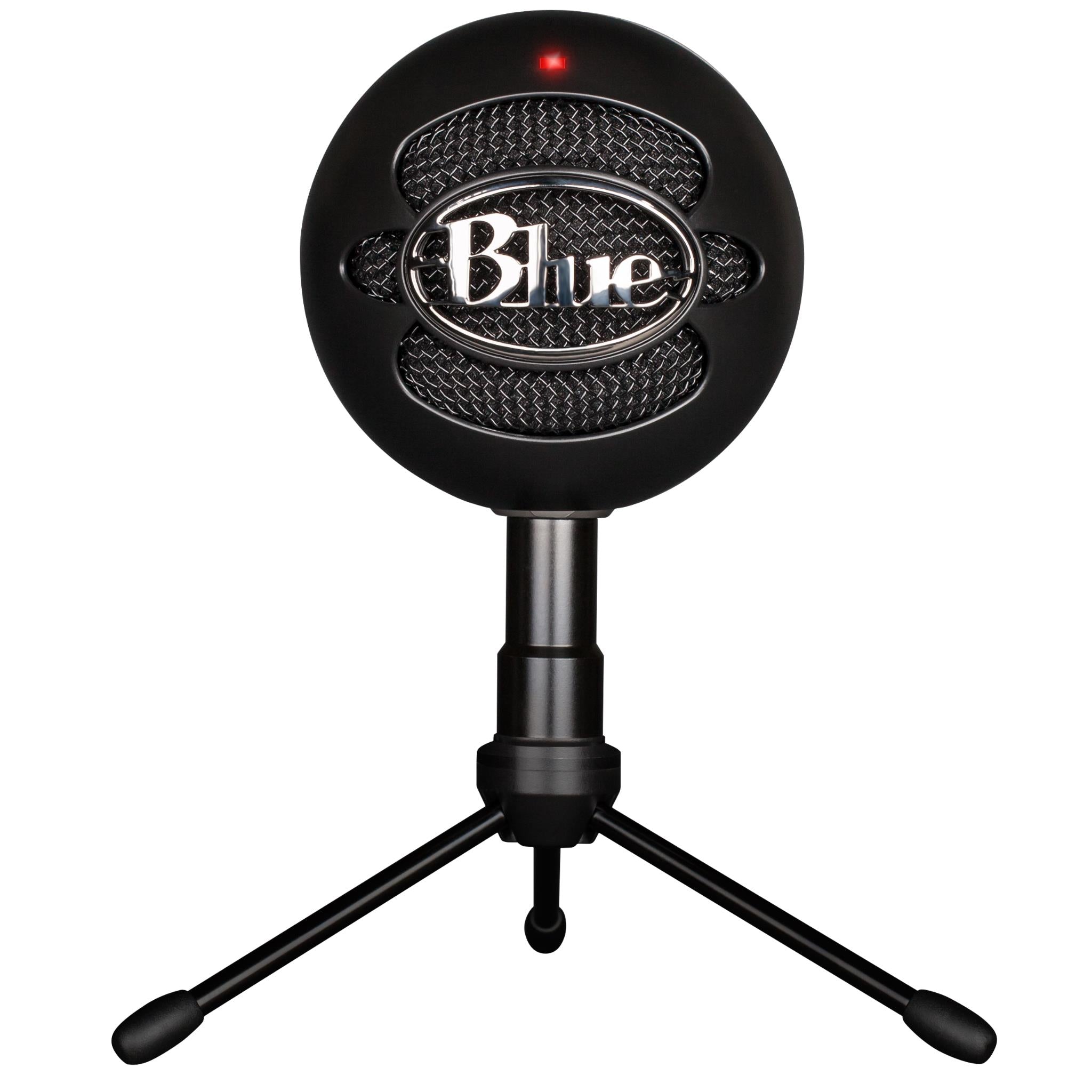 blue snowball ice usb microphone (black)