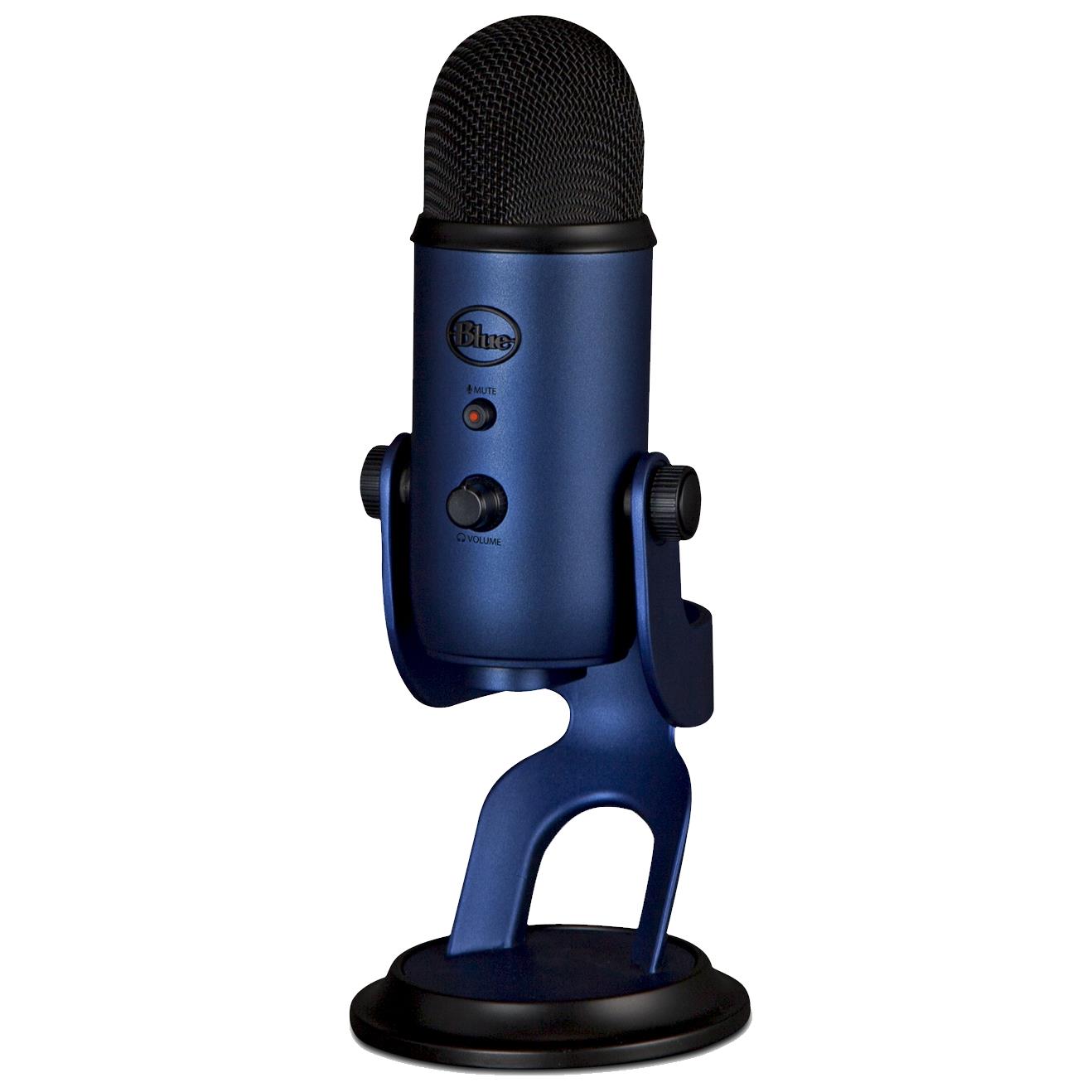 blue yeti usb microphone (blue/black)