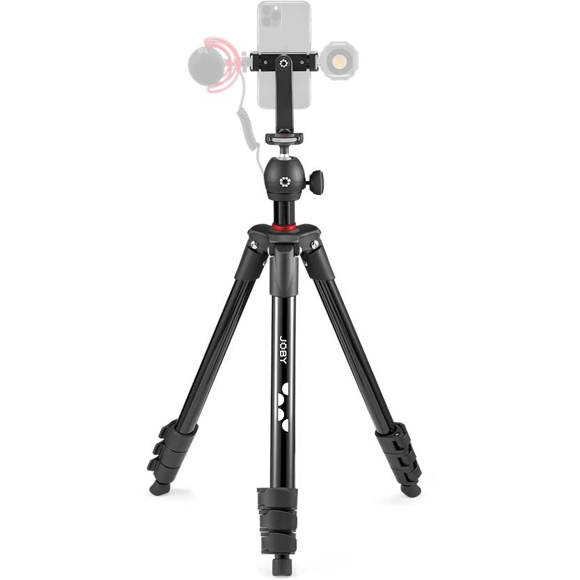 joby compact lite vlog tripod kit with phone mount