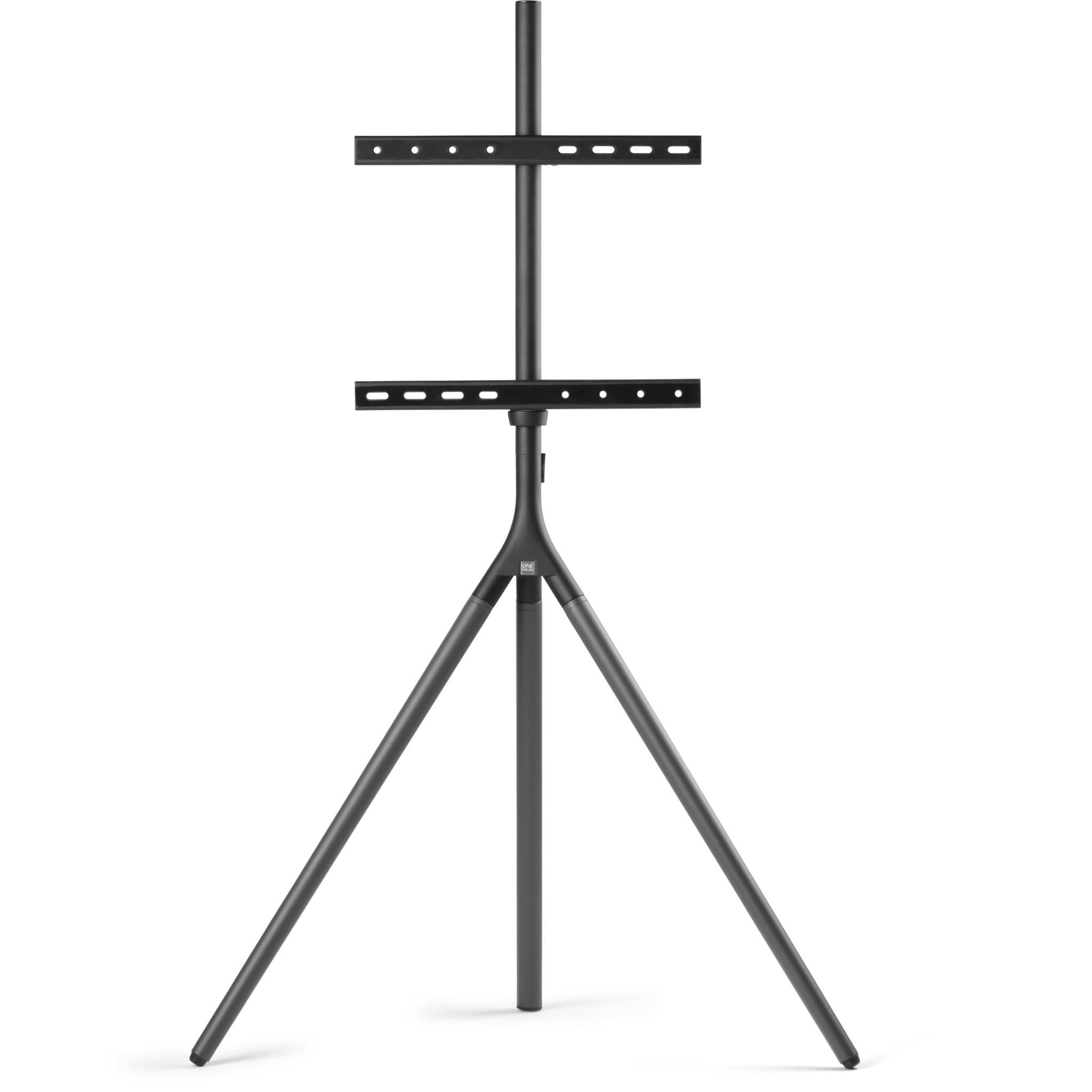 one for all metal tripod 32"-65" tv stand (titanium grey)