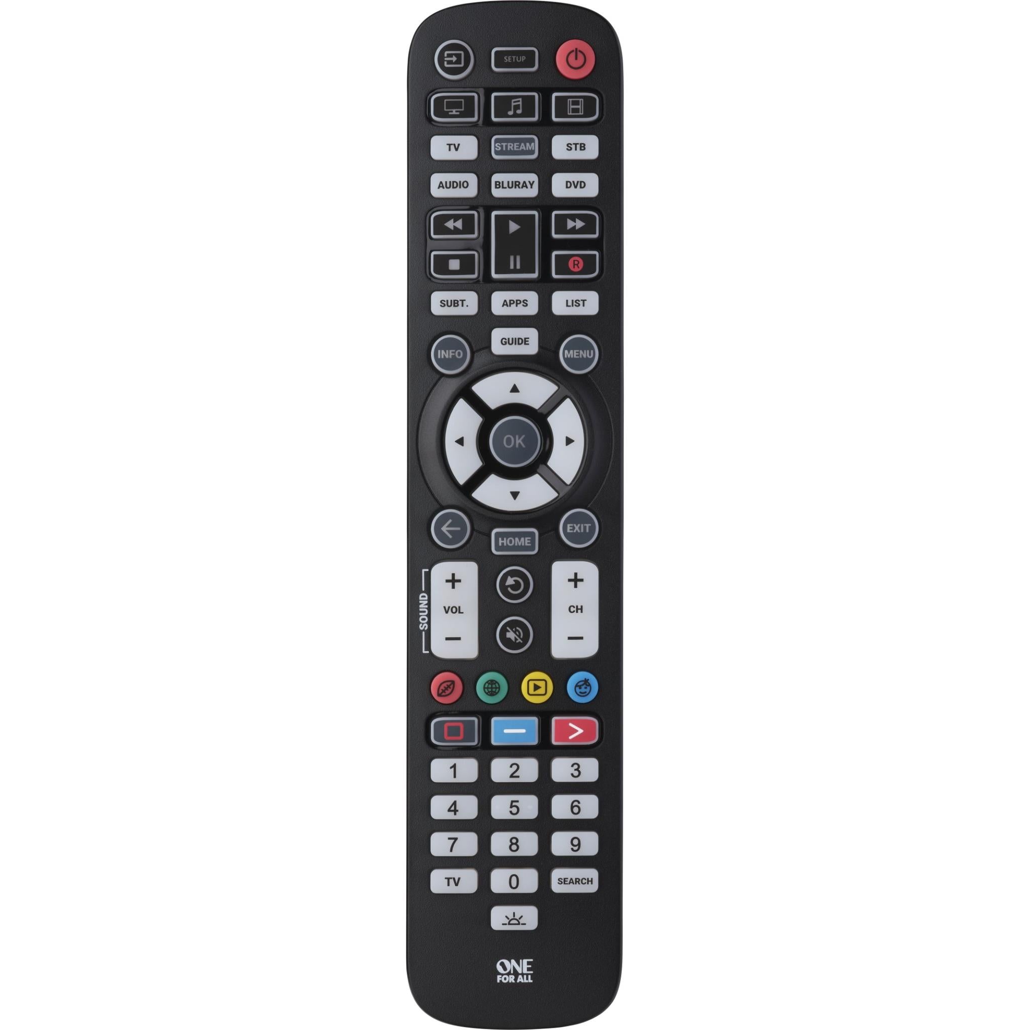 one for all essential 6 universal remote control