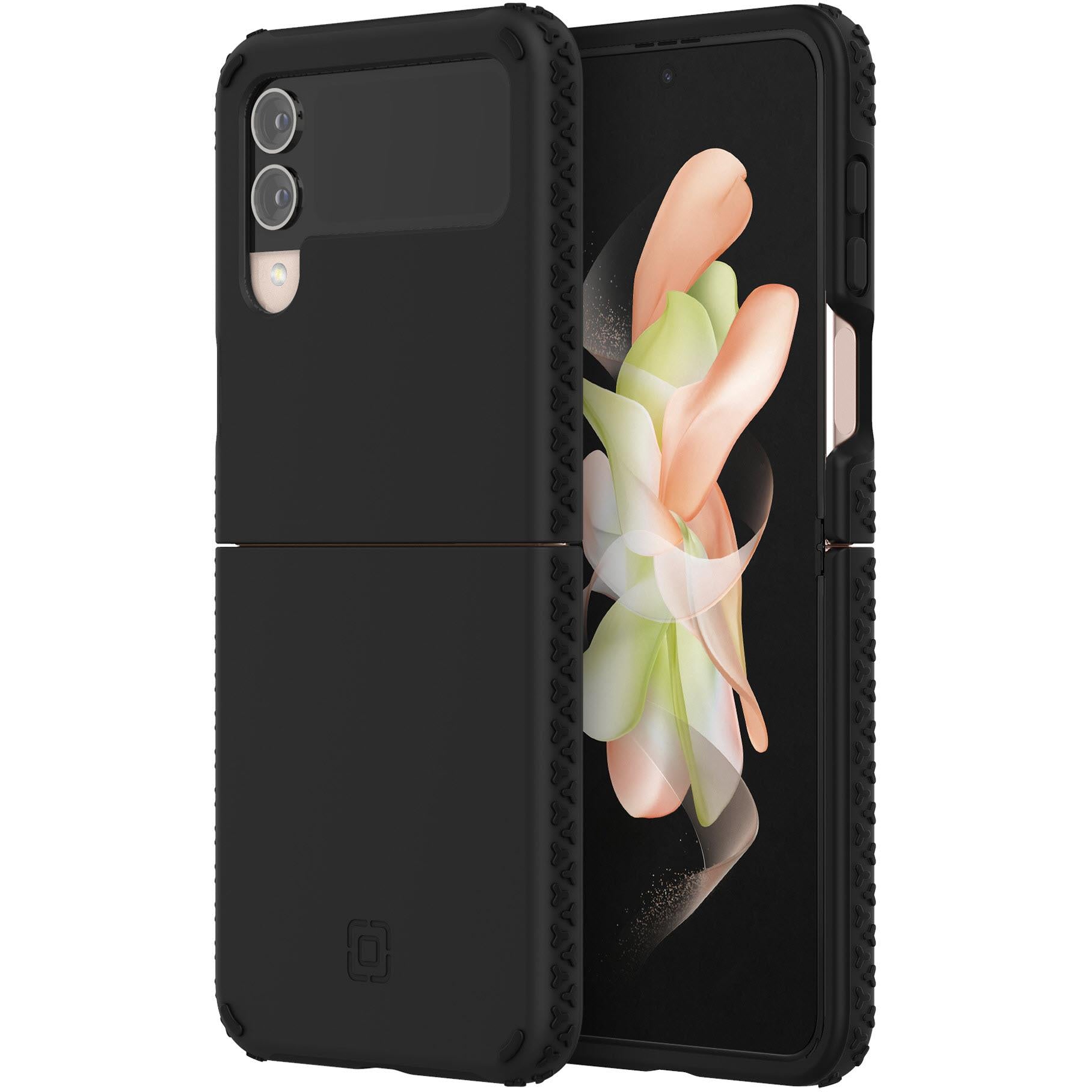 incipio grip case for galaxy z flip 4 (black)