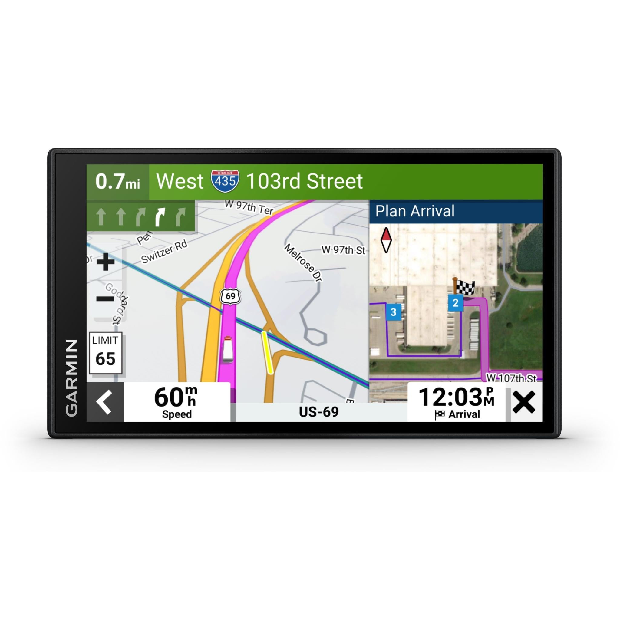 garmin dezl lgv610 mt-s 6" gps truck navigation