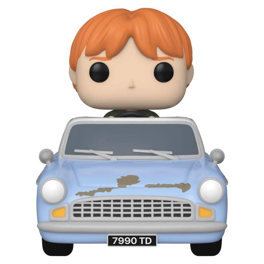 harry potter - ron weasley in flying car pop! ride