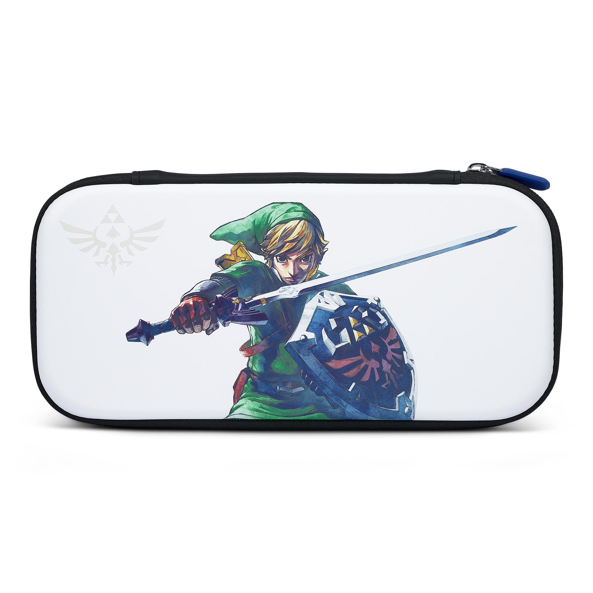 power a slim case for nintendo switch (master sword defense link)