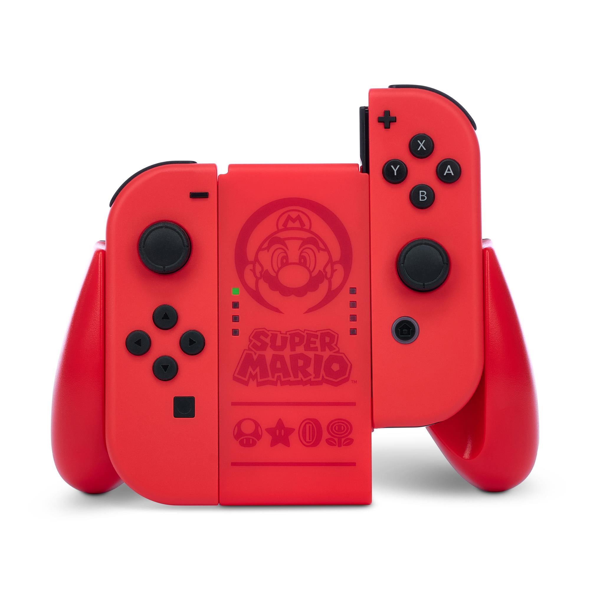 power a comfort grip for nintendo switch (mario)