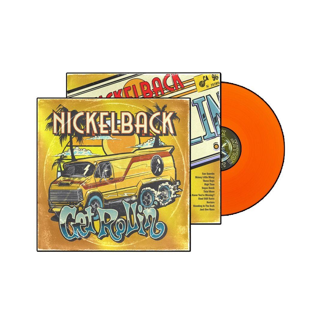 get rollin’ (transparent orange vinyl)