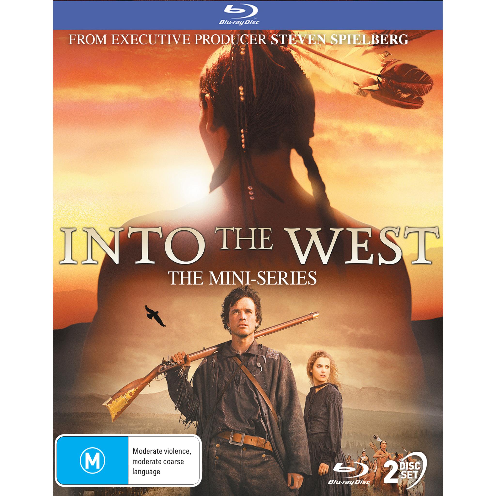 into the west