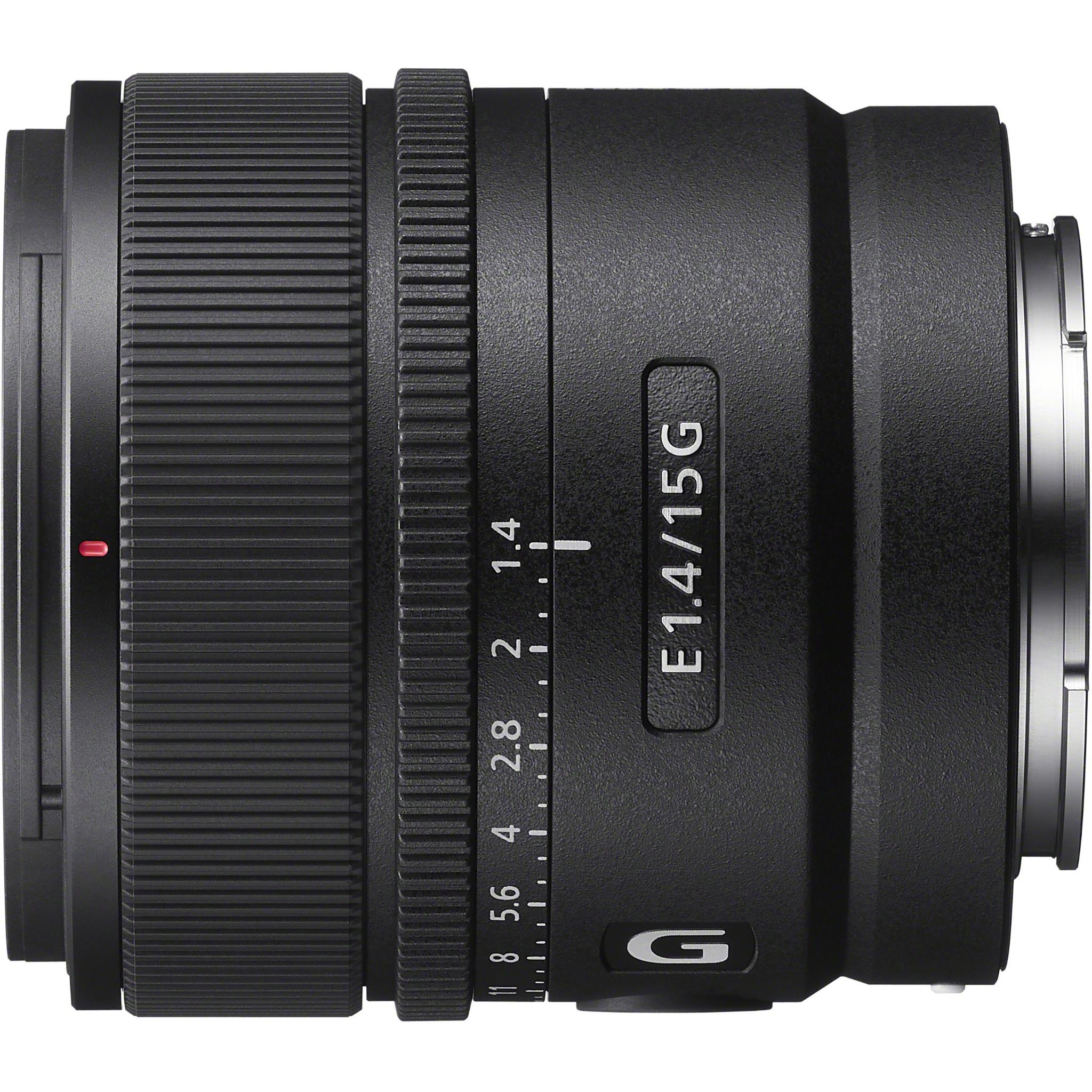 sony sel15f14g 15mm f1.4 g lens