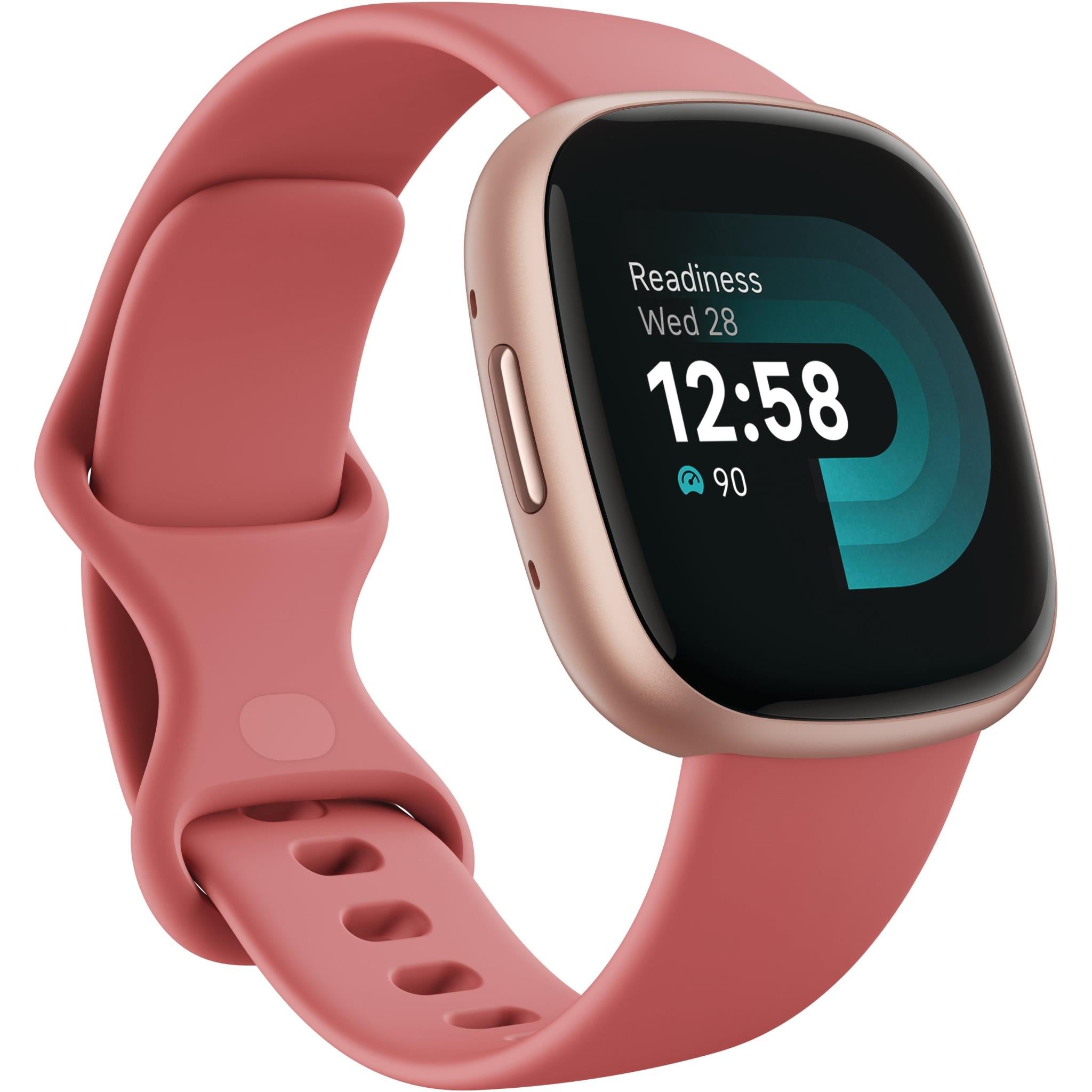 fitbit versa 4 (pink sand/copper rose aluminium)