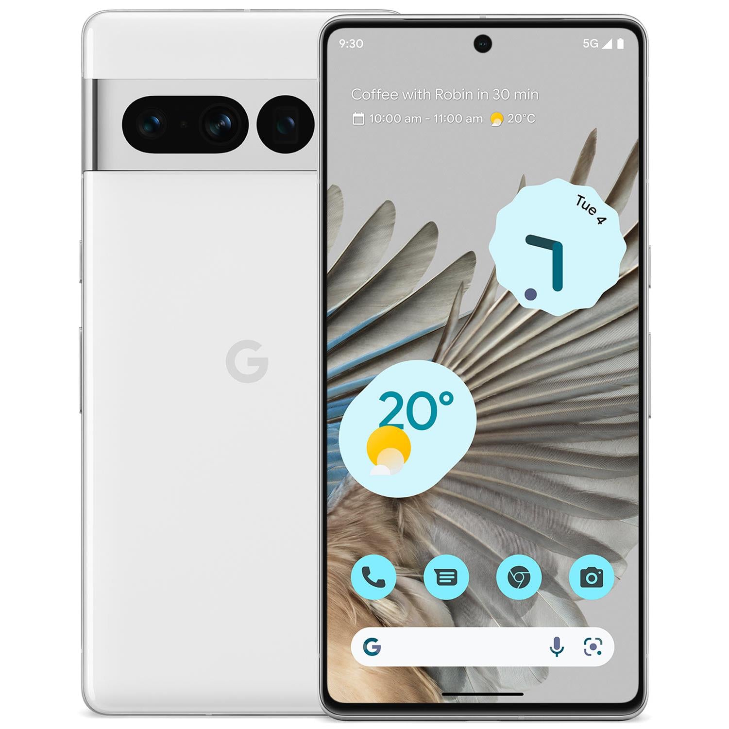 google pixel 7 pro 5g 128gb (snow)