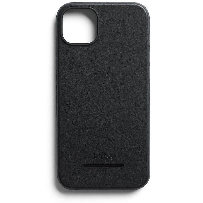 bellroy leather mod case with magsafe for iphone 14 plus (black)