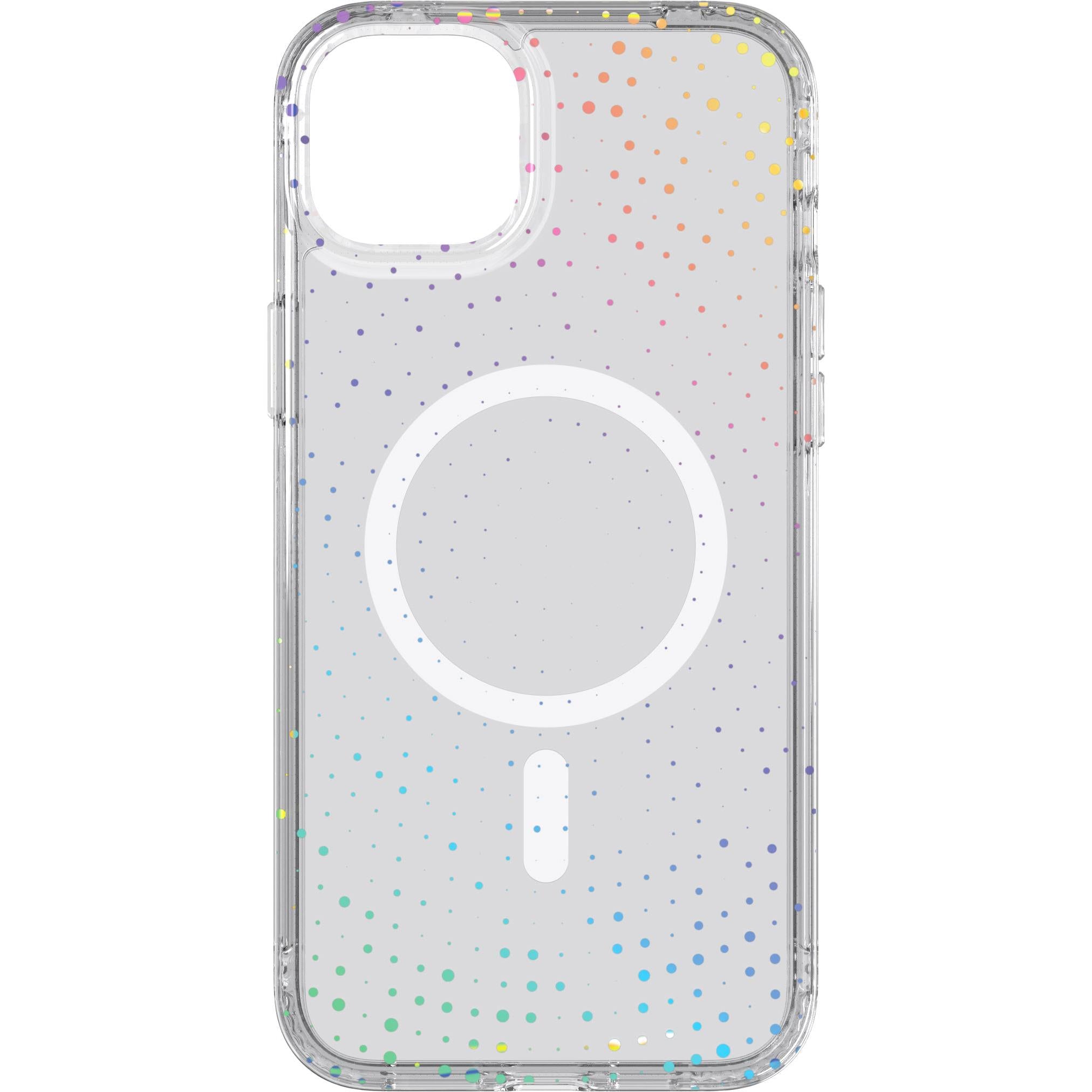 tech21 evo sparkle case with magsafe for iphone 14 plus (radiant)