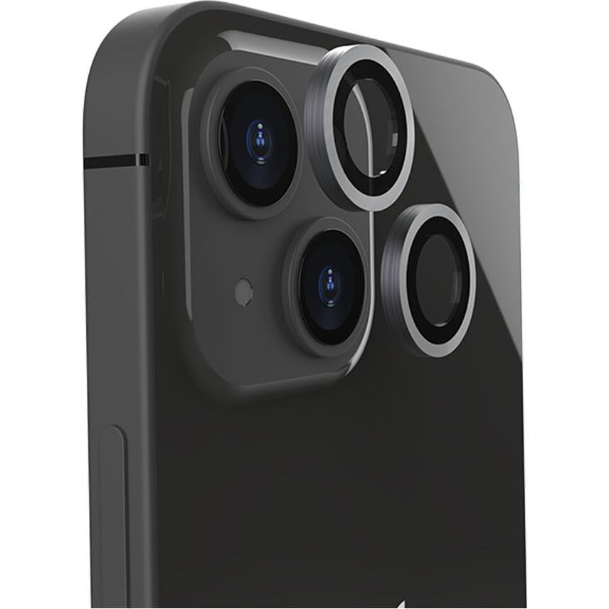 efm camera lens armour for iphone 14/14 plus (carbon)