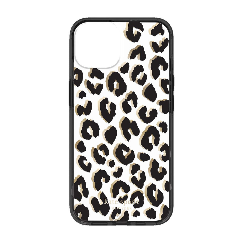 Kate Spade New York Protective Hardshell Case for iPhone 14 (City Leopard)  - JB Hi-Fi