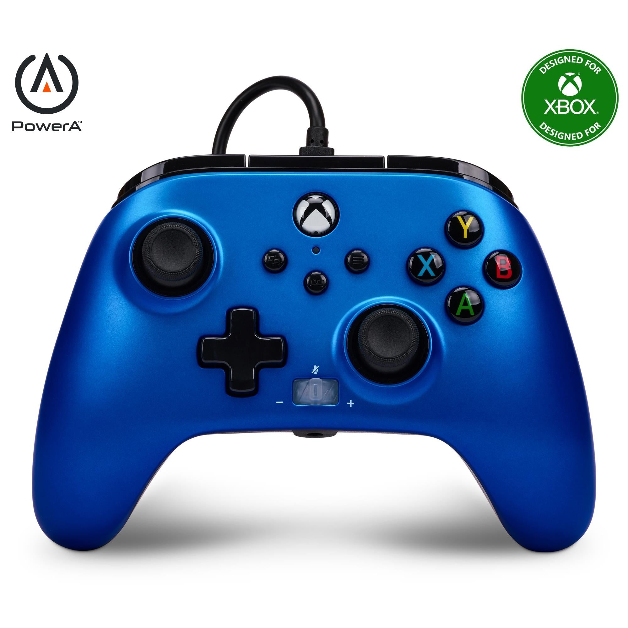  PowerA Wired Officially Licensed Controller For Xbox One, S, Xbox  One X & Windows 10 - Black : Video Games