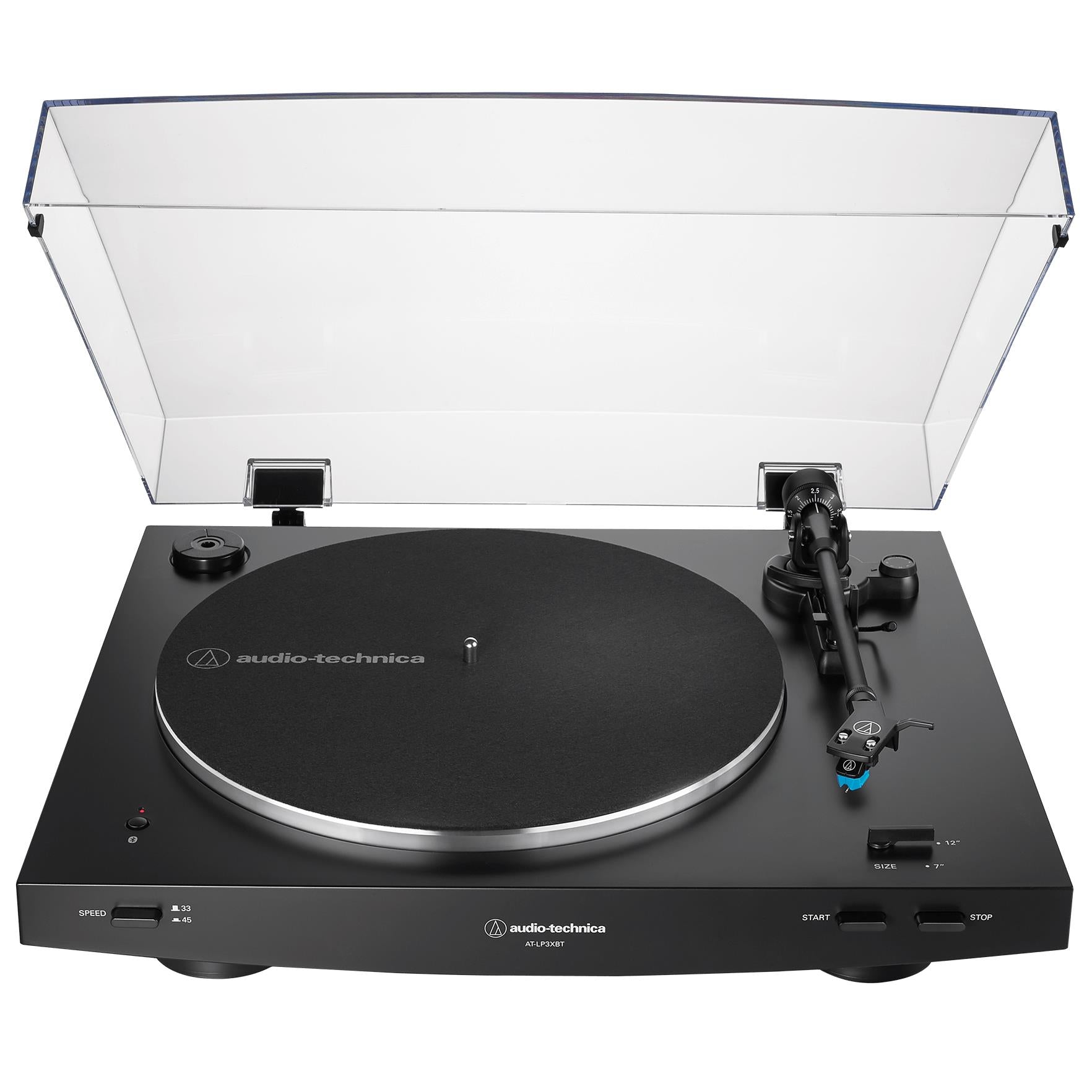 audio-technica lp3xbt fully automatic bluetooth turntable (black)