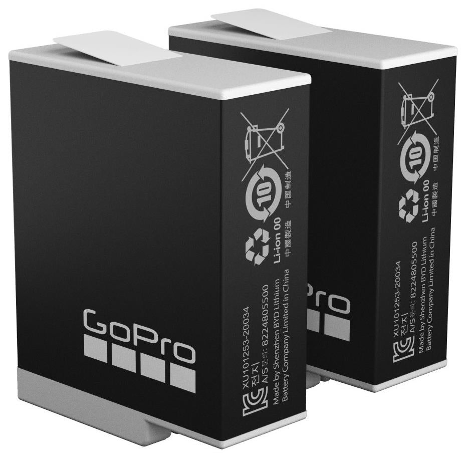 gopro enduro dual rechargeable battery 2 pack (hero9/10/11/12)