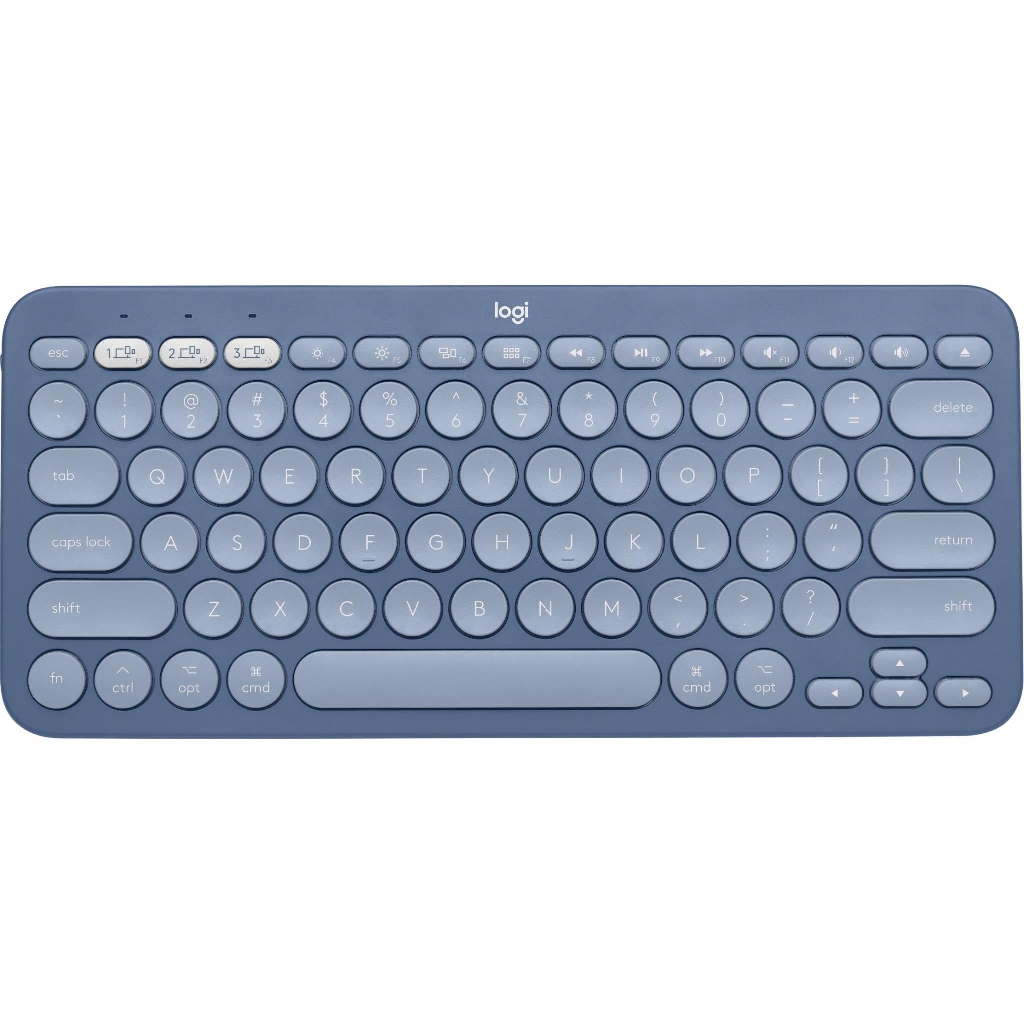 logitech k380 multi-device bluetooth keyboard for mac (blueberry)