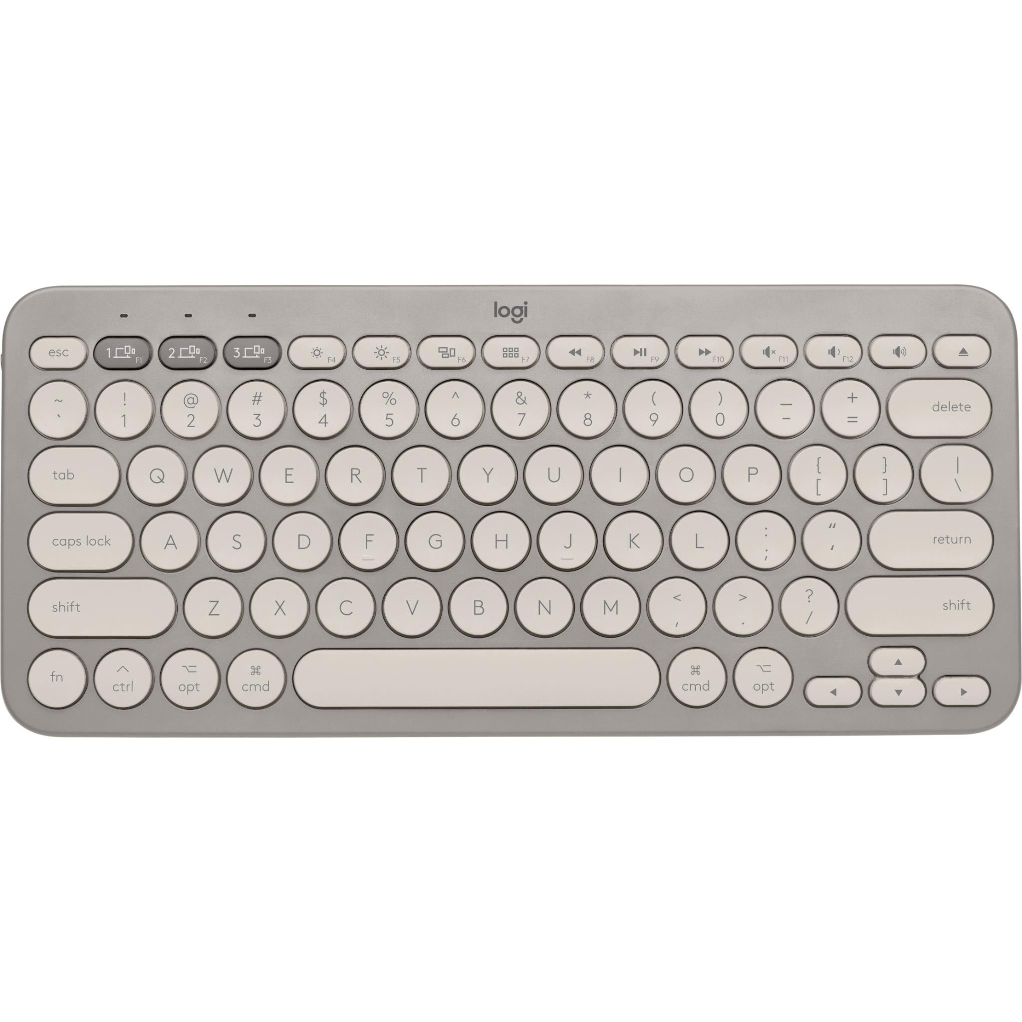 logitech k380 multi-device bluetooth keyboard (sand)
