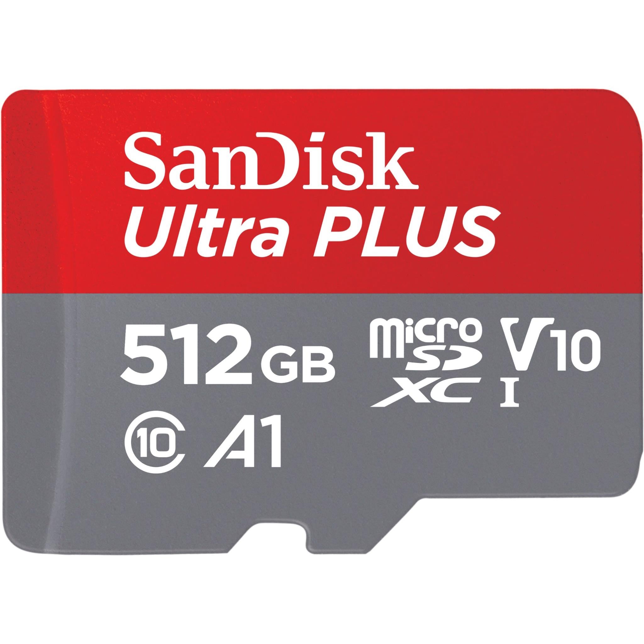 sandisk ultra plus microsdxc 512gb memory card