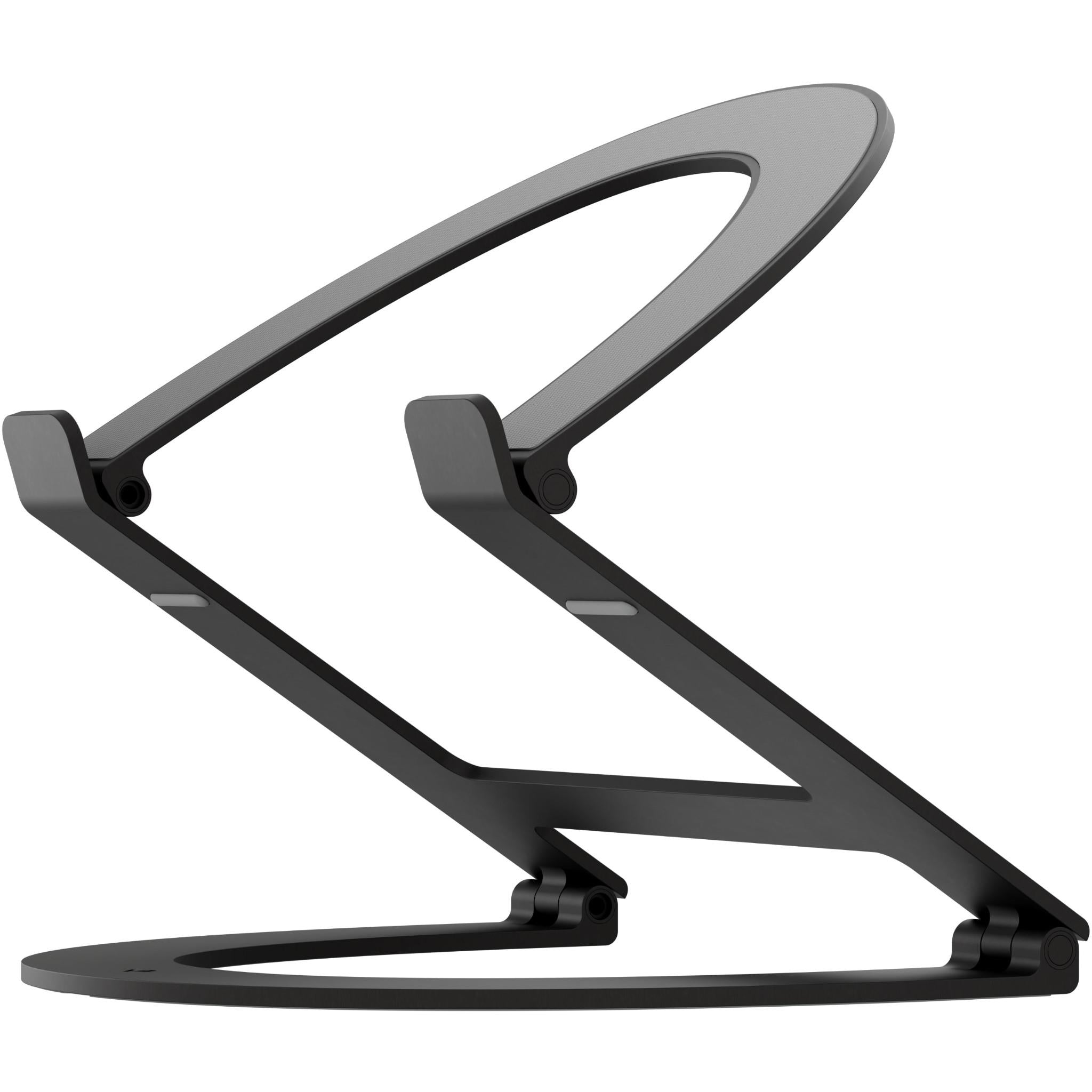 twelve south curve flex desktop stand for macbook/laptops (black)