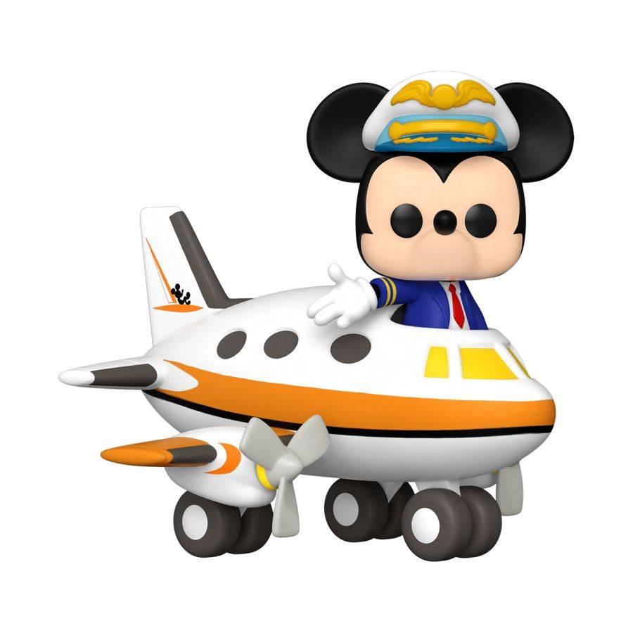disney - mickey with plane d23 pop! ride
