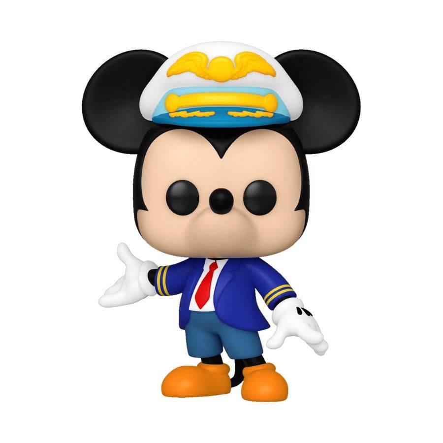 disney - pilot mickey mouse in blue suit d23 pop! vinyl