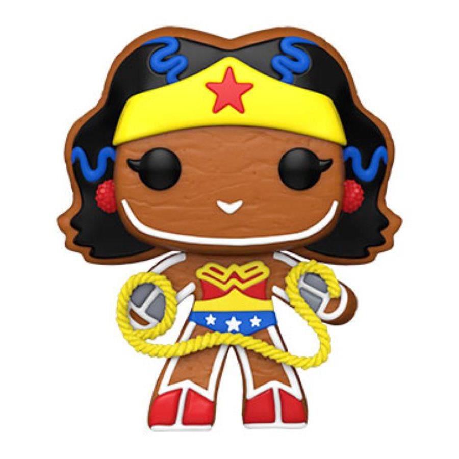 dc comics - gingerbread wonder woman pop! vinyl