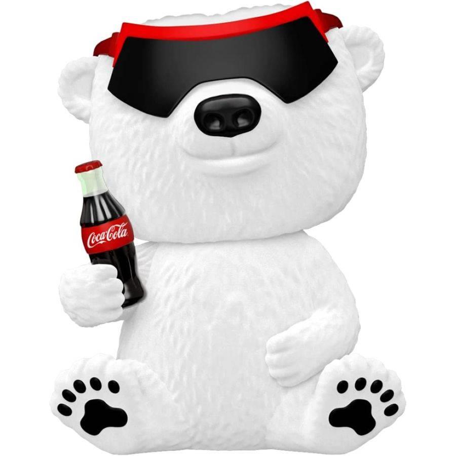 coca cola - 90's polar bear flocked pop! vinyl