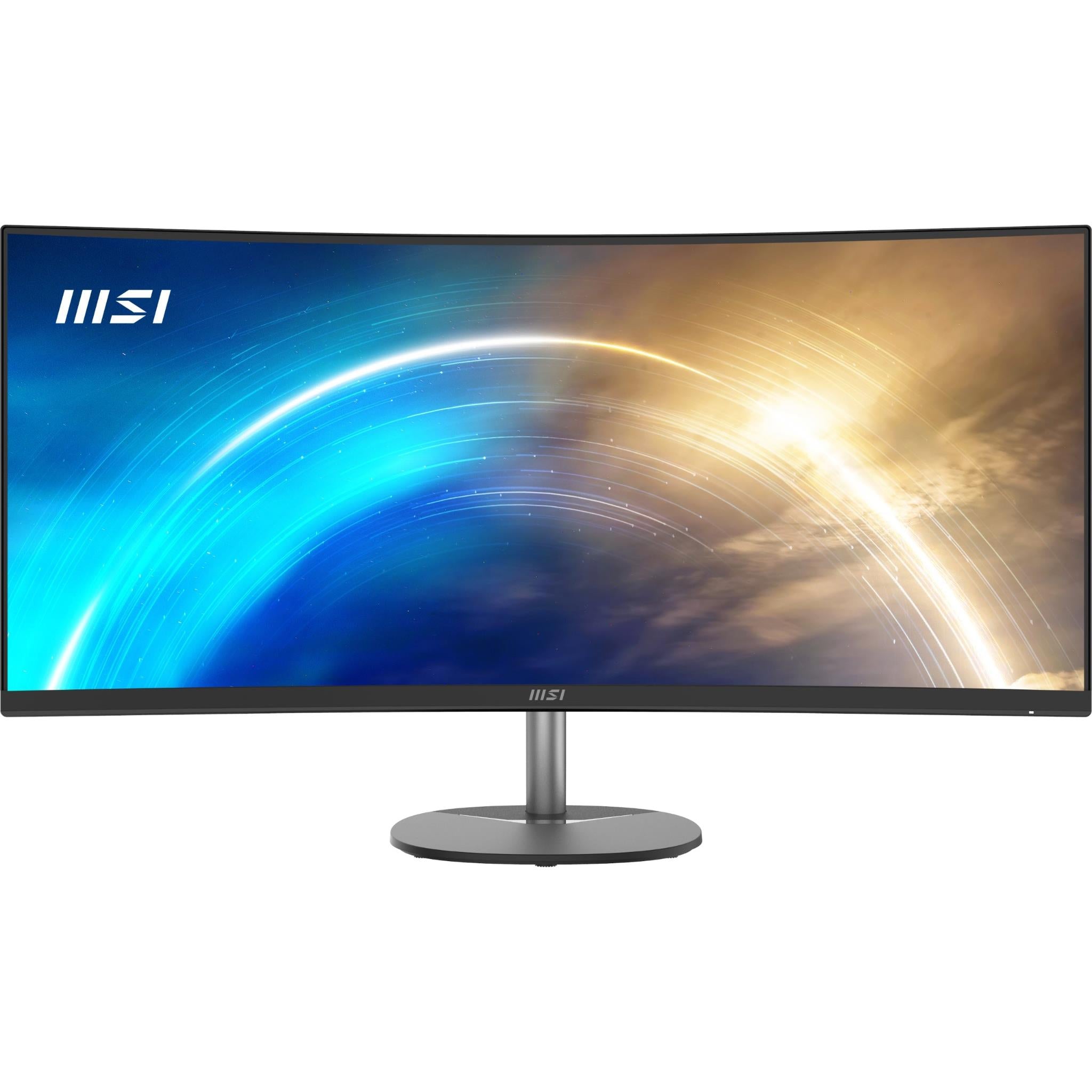 msi pro mp341cq 34" wuqhd 100hz curved ultrawide business monitor