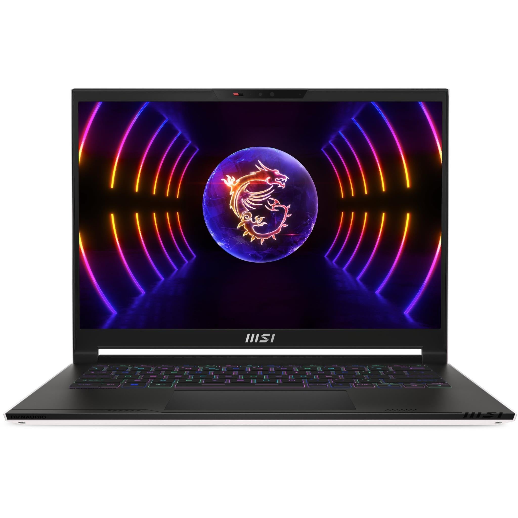 msi stealth 14studio 14" qhd+ 240hz pure white gaming laptop (13th gen intel i7)[geforce rtx 4050]