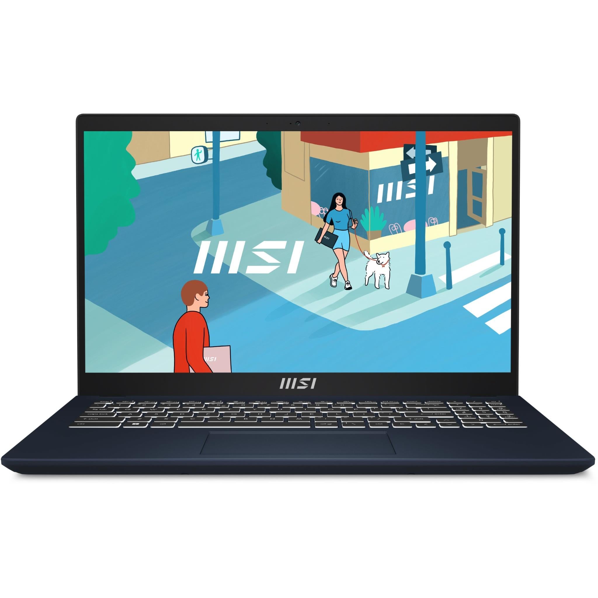 msi modern 15 15.6" full hd laptop (13th gen intel i5)[512gb]