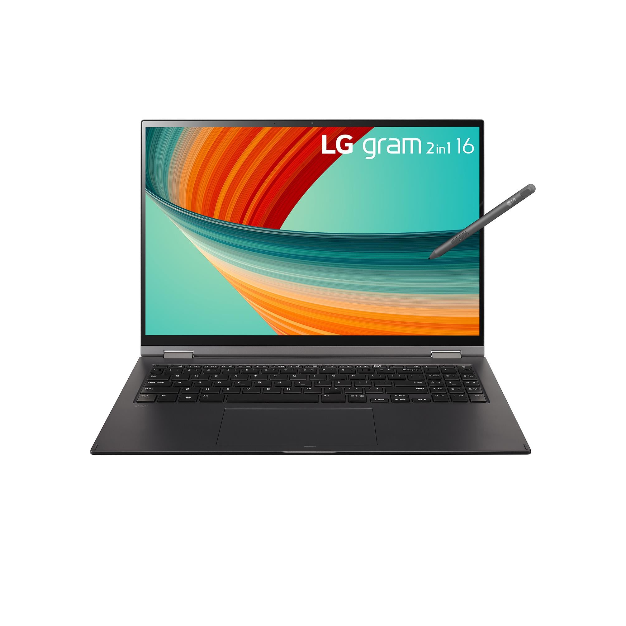 lg gram 16" wqxga evo ultra-lightweight 2-in-1 laptop (13th gen intel i7)[1tb]