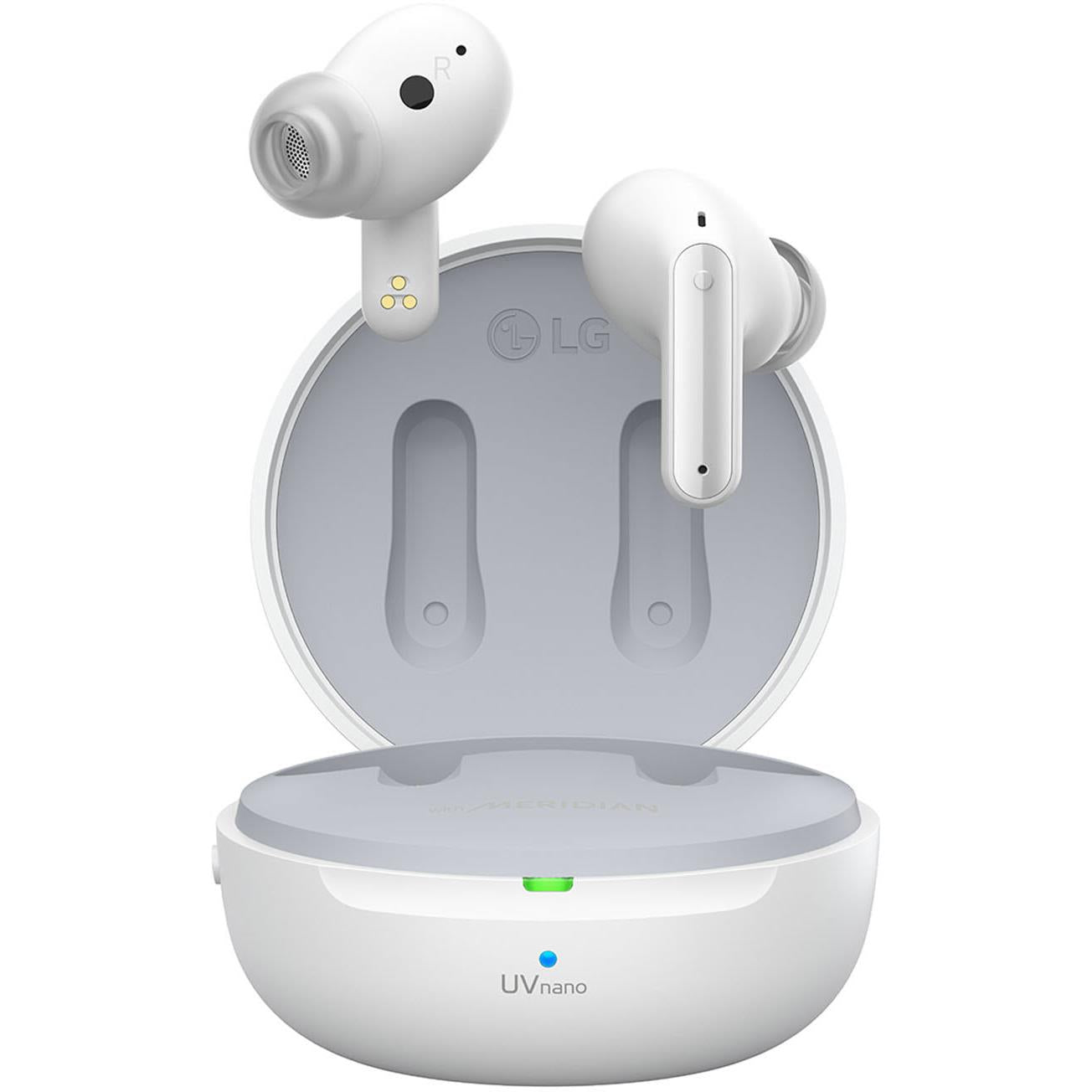lg tone free fp9wa wireless anc in-ear headphones with plug & play (white)