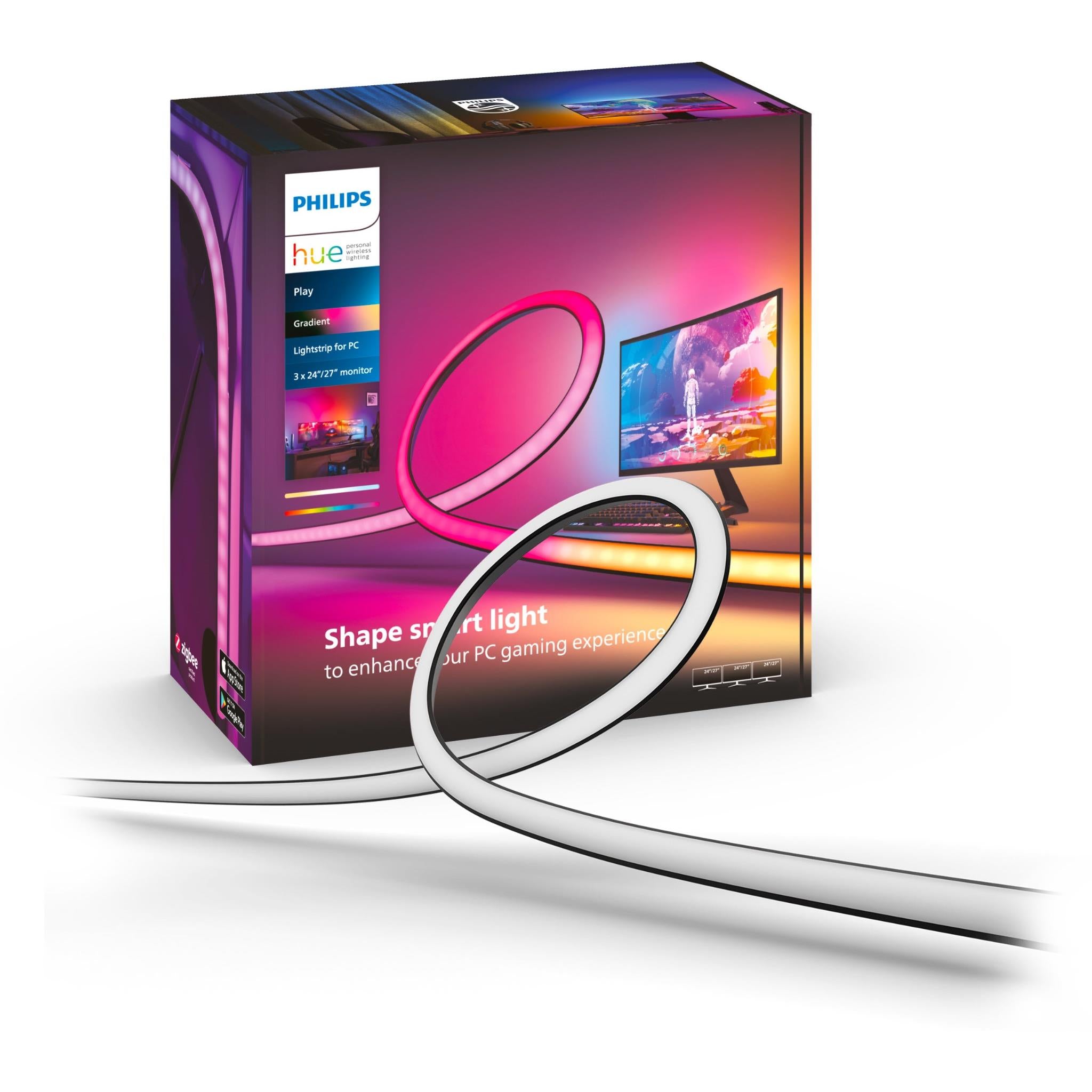 philips hue gradient pc strip 24-27" (3 pack)