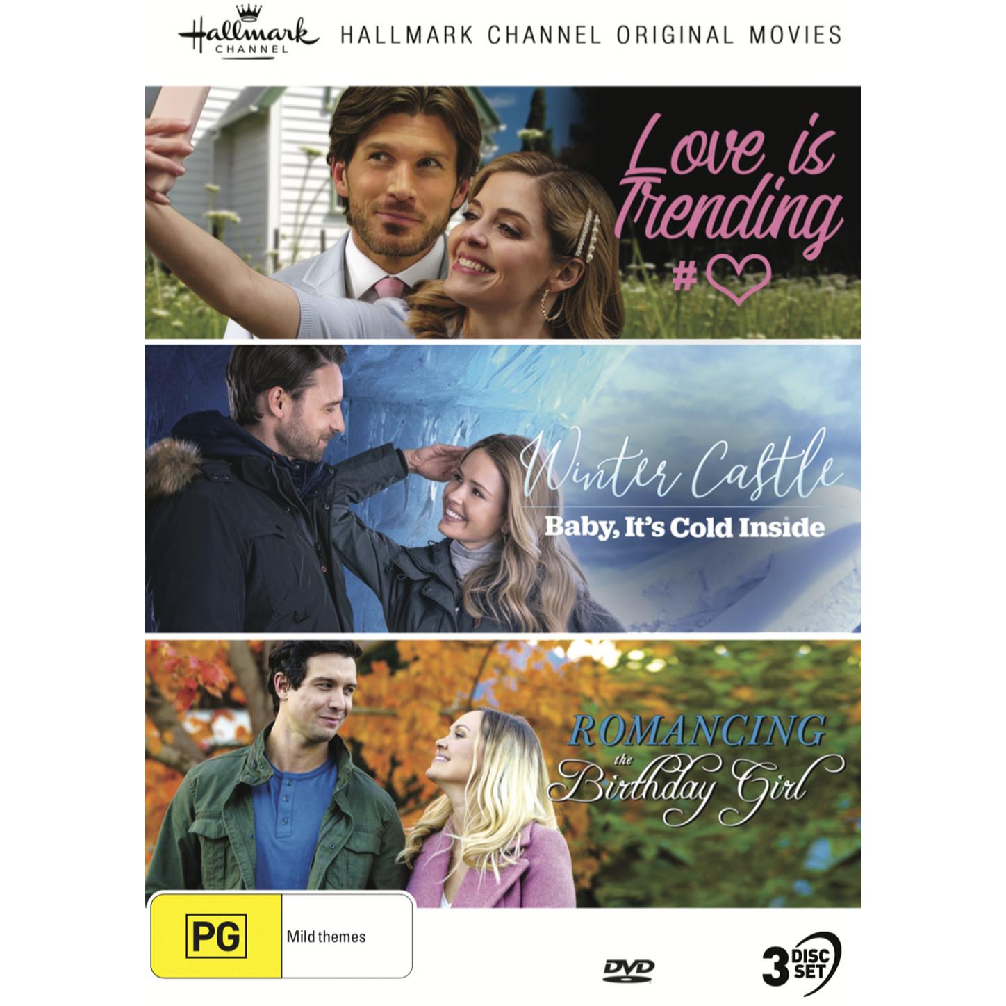 hallmark collection 17 (love is trending/winter castle: baby it's cold inside/romancing the birthday girl)