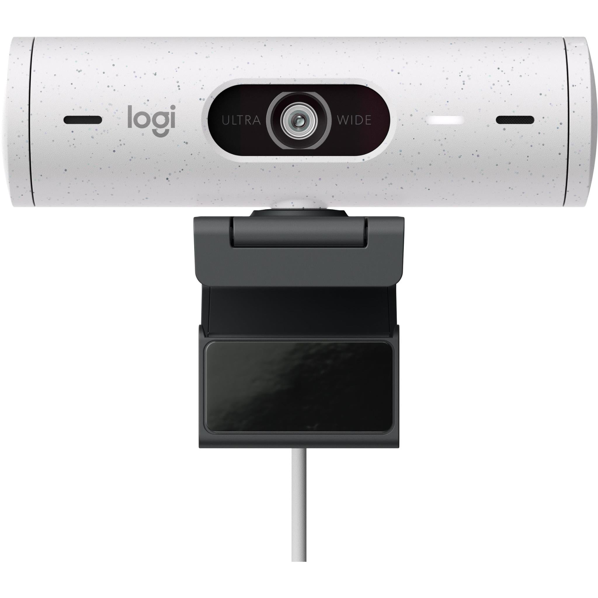 logitech brio 500 webcam (off white)